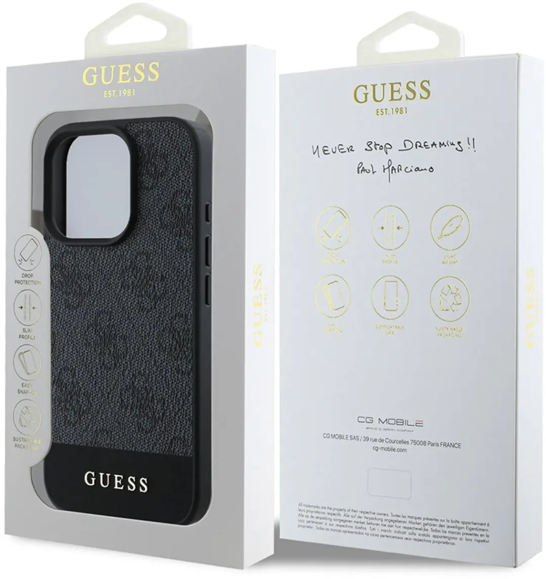 Guess iPhone 16 Pro Hoesje - Grey