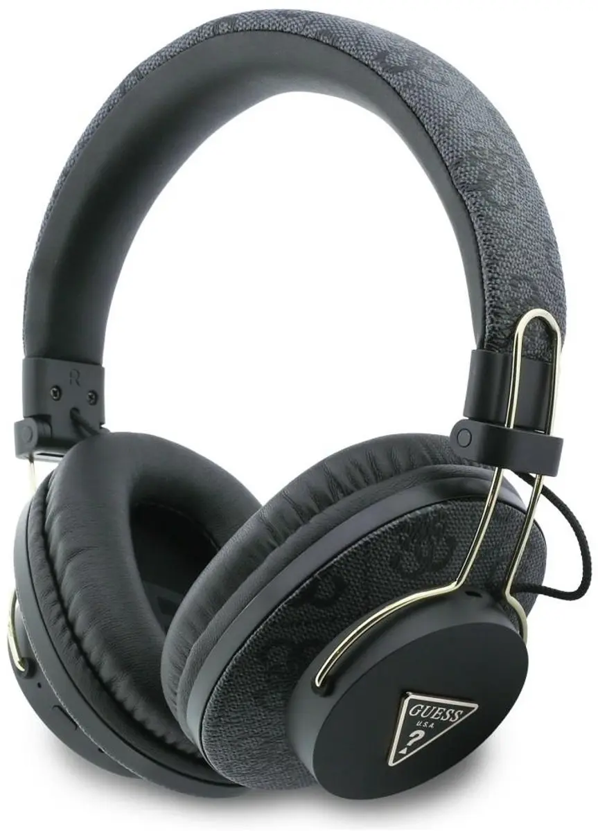 GUESS Triangle Logo On-Ear Bluetooth Koptelefoon GUBHS72P4GTRDK