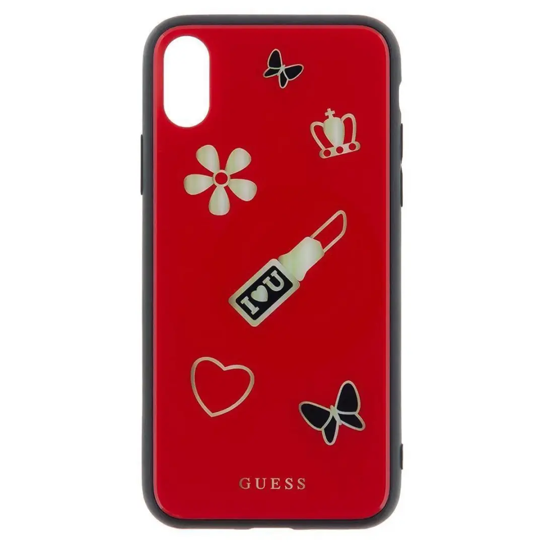 Guess Print Hoesje iPhone X-Xs