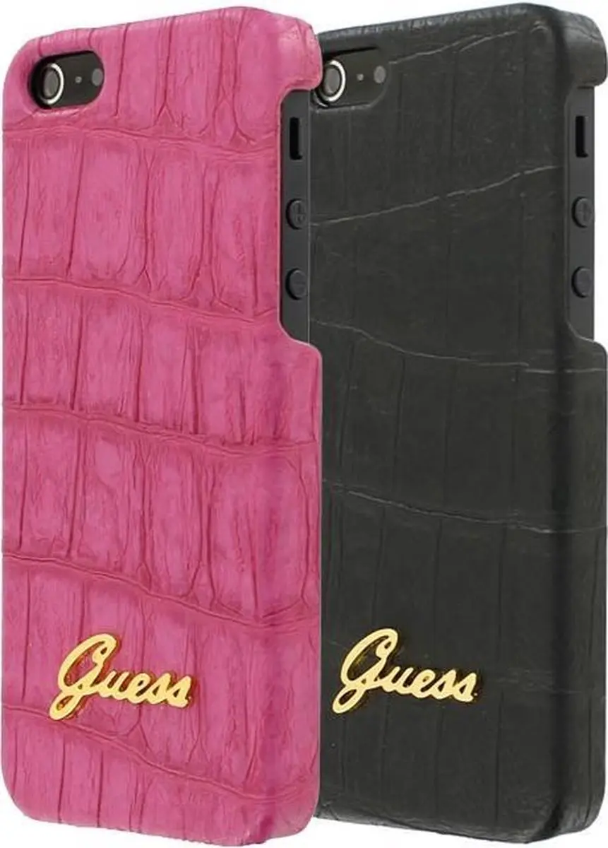 GUESS iPhone 5/5s/SE Hoesje S206-12 - Roze