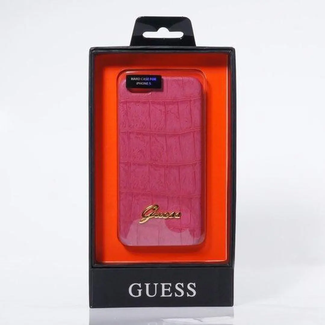 GUESS iPhone 5/5s/SE Hoesje S206-12 - Roze