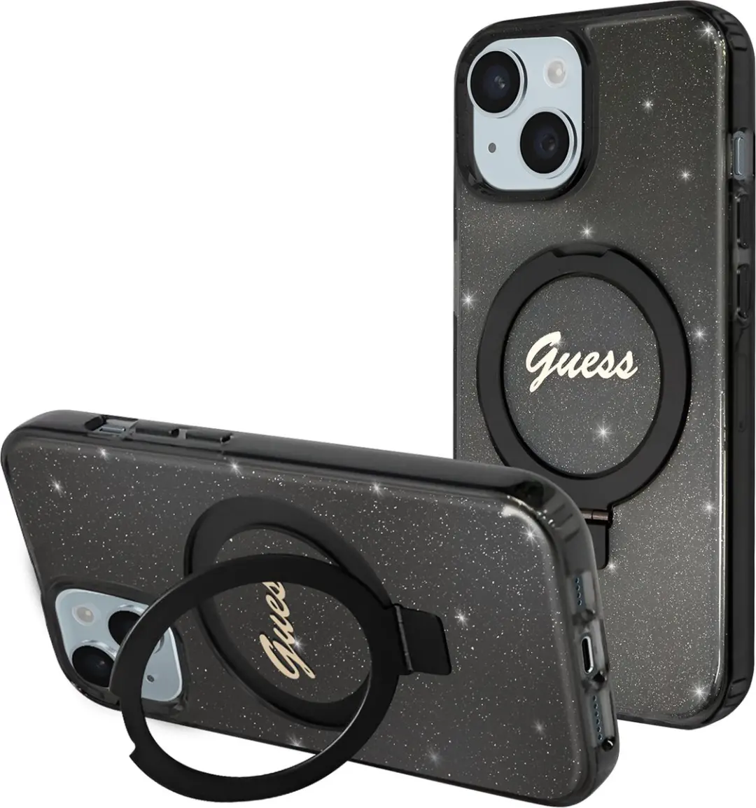 GUESS Ring Back Case MagSafe iPhone 15 Plus