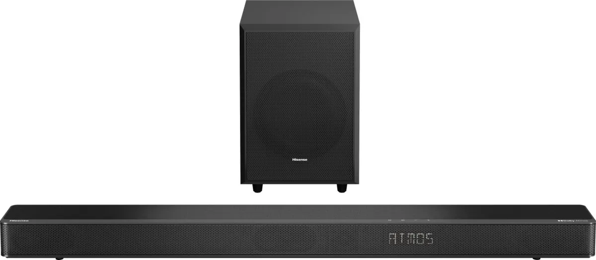Hisense AX3120G Soundbar 3.1.2 - 360W - Zwart - afbeelding 6 van 6