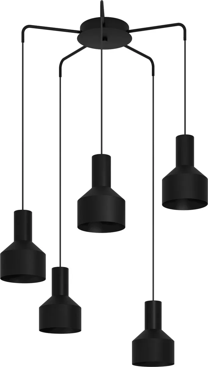 Eglo Casibare Hanglamp E27 - Ø71cm - Zwart
