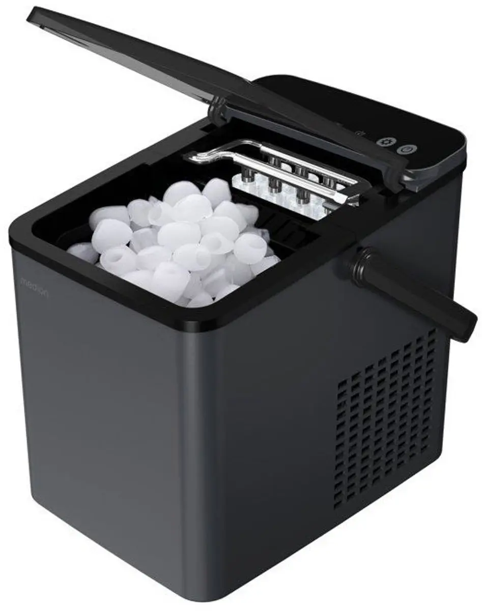 Medion MD 100117 IJsmachine - 1L - 12kg/24u - Zwart