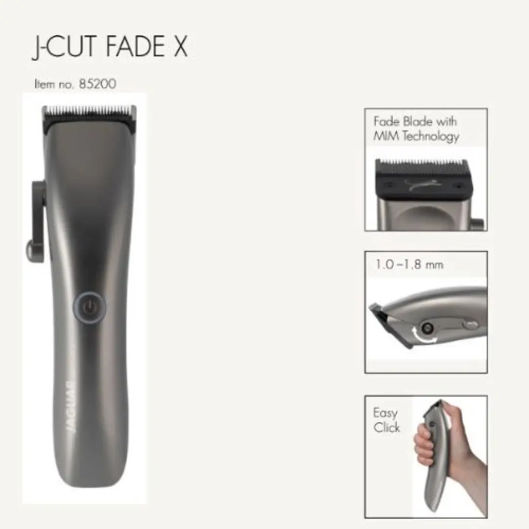 Jaguar J-Cut Fade X Clipper - Grijs