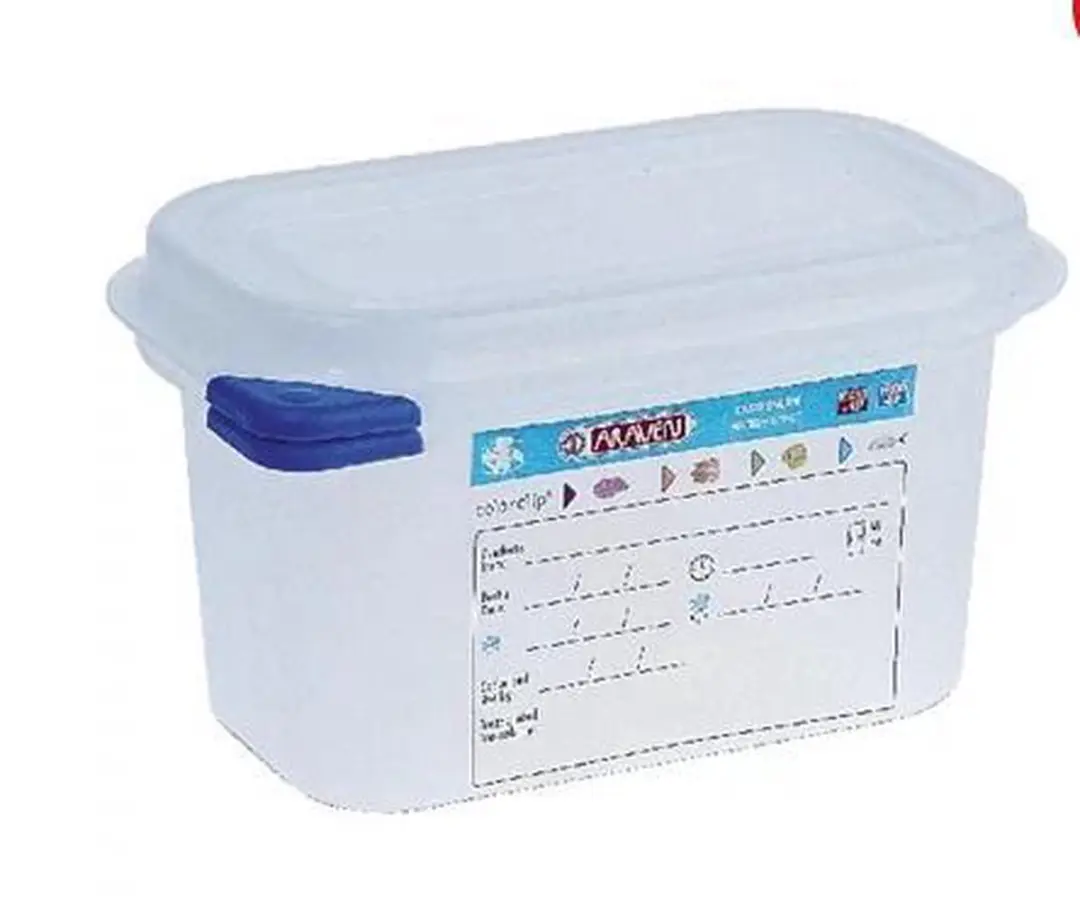 Araven GN 1/9 Vershoudbakken DL979 - 4-delig - 1L