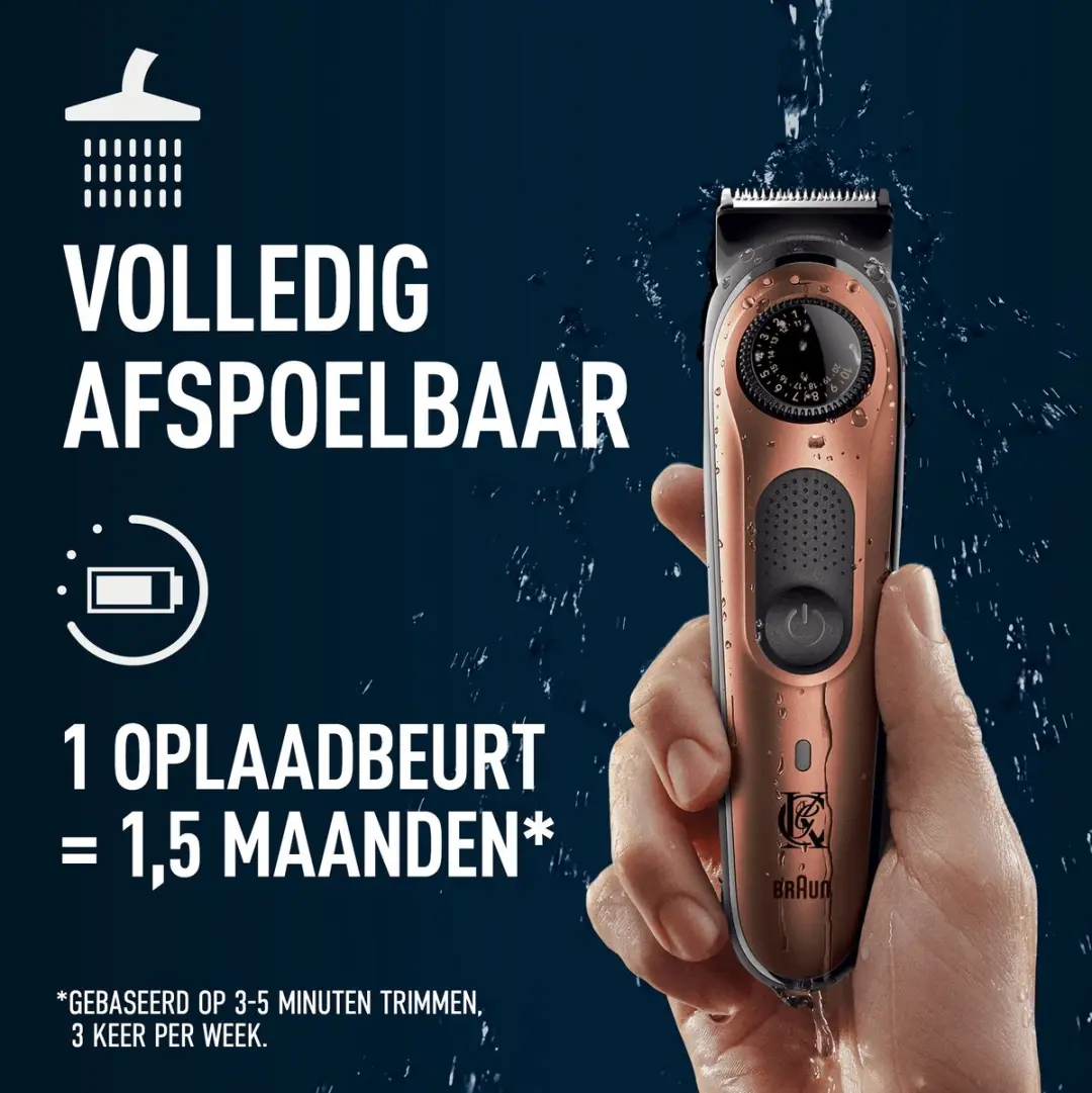 King C. Gillette PRO Baardtrimmer 80754737 - Brons