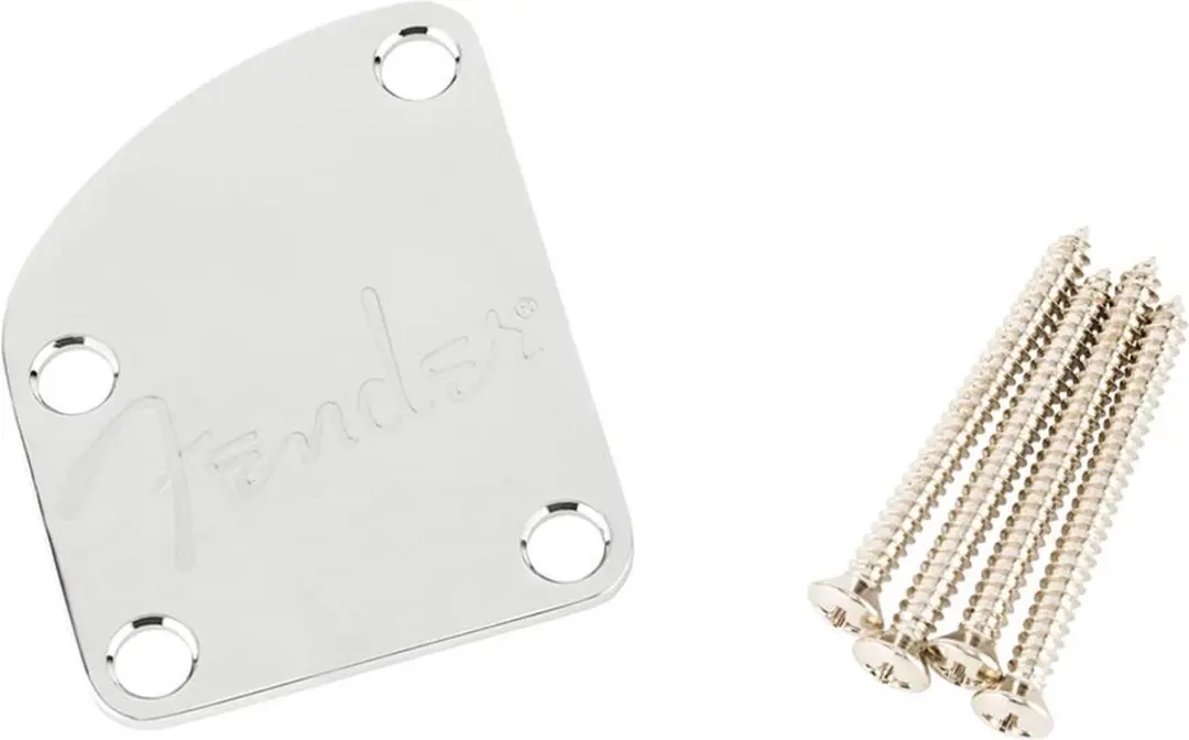 Fender Halsplaat Chrome