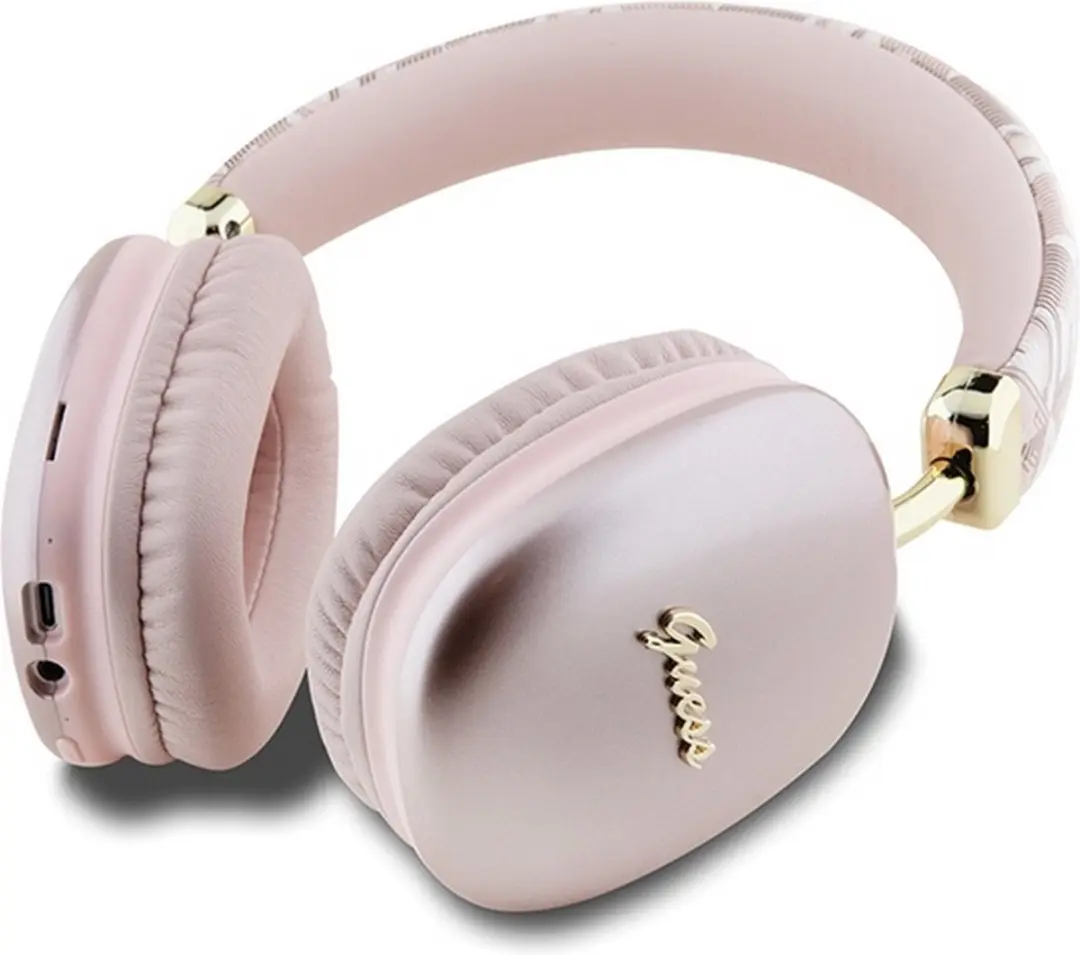 GUESS G-Cube BHK1GC Bluetooth Koptelefoon - Roze
