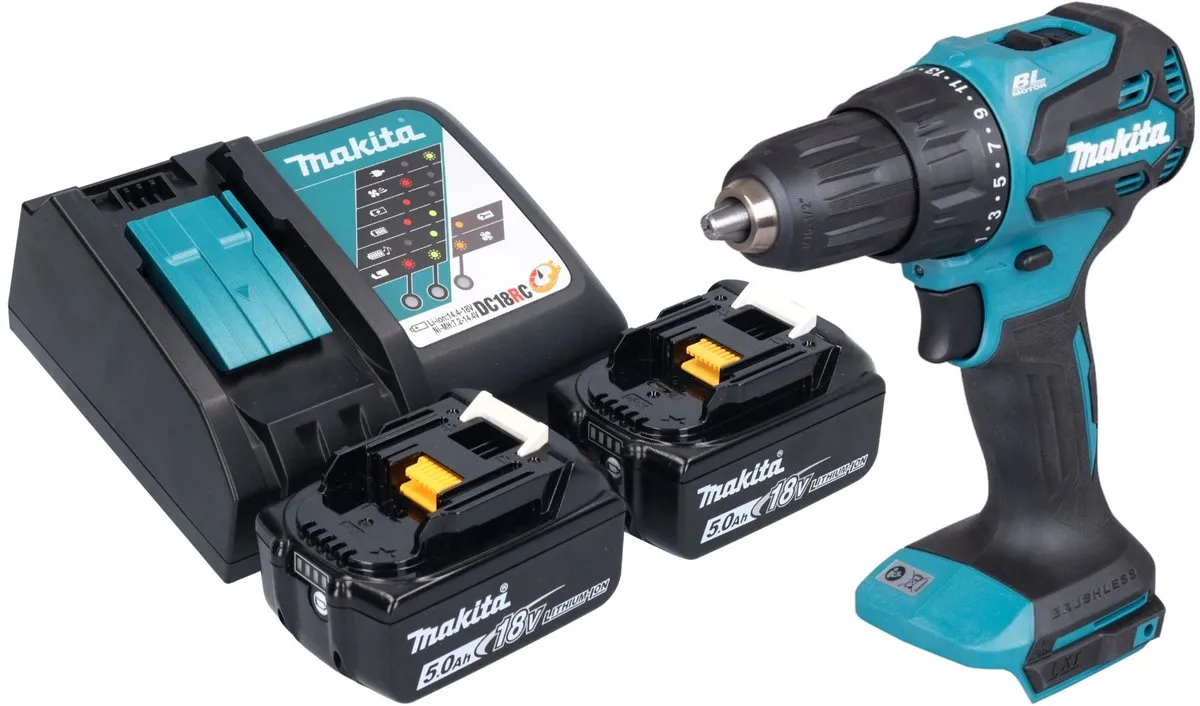 Makita DHP490RT Klopboormachine 18V 65Nm