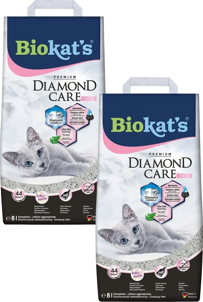 Biokat's Diamond Care Aloe Vera Kattenbakvulling