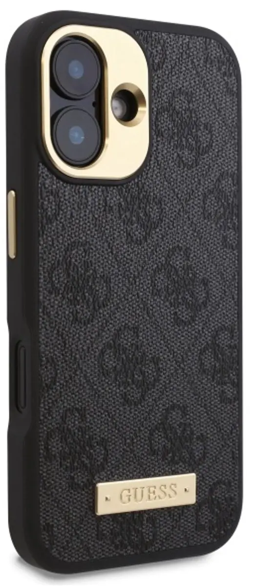 GUESS iPhone 16 Hoesje MagSafe - Zwart - afbeelding 6 van 6