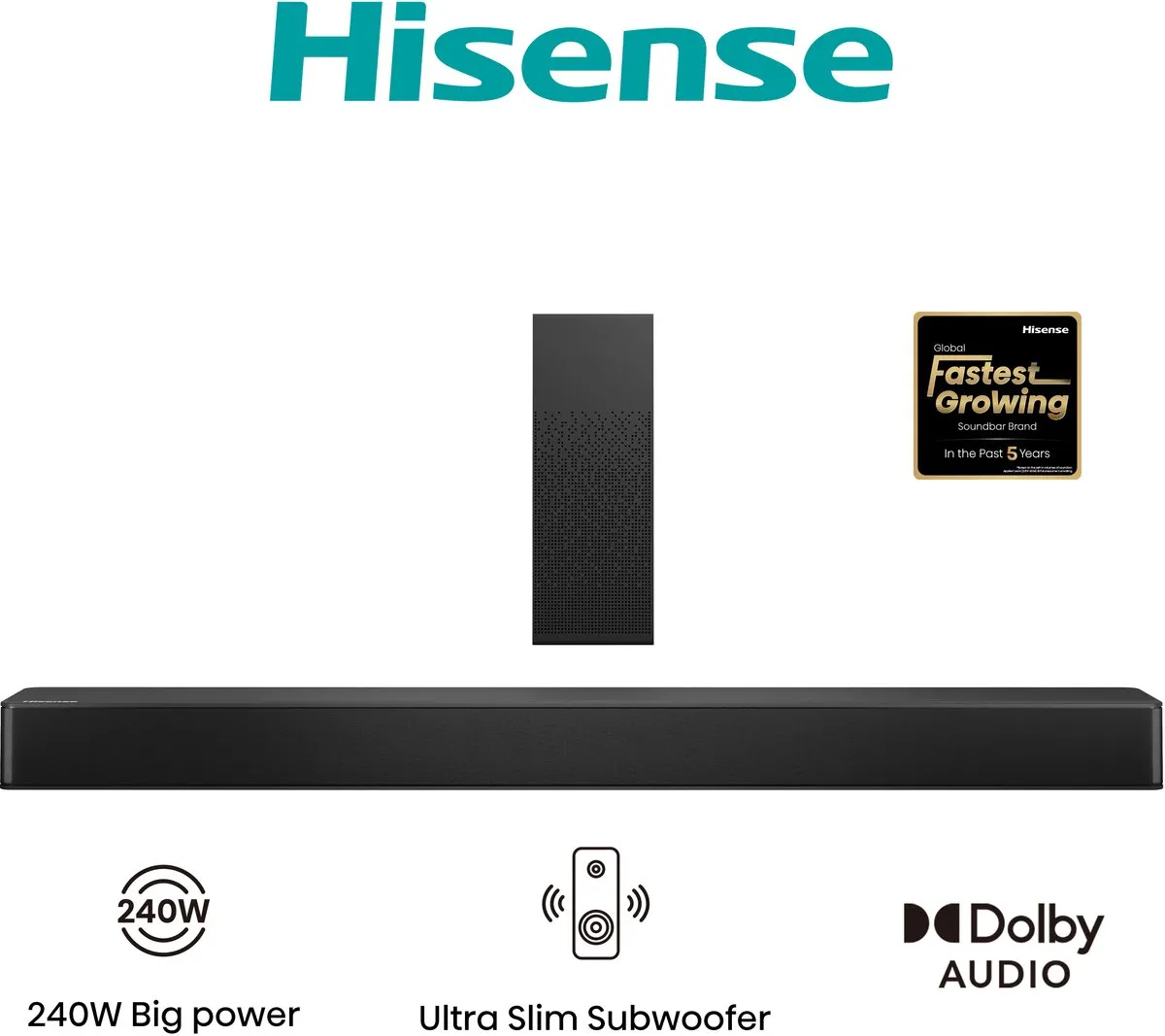 Hisense HS2100 Soundbar 2.1