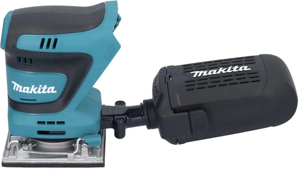 Makita DBO 484 RF Excentrische Schuurmachine 18V - 2x 3,0Ah Accu + Oplader