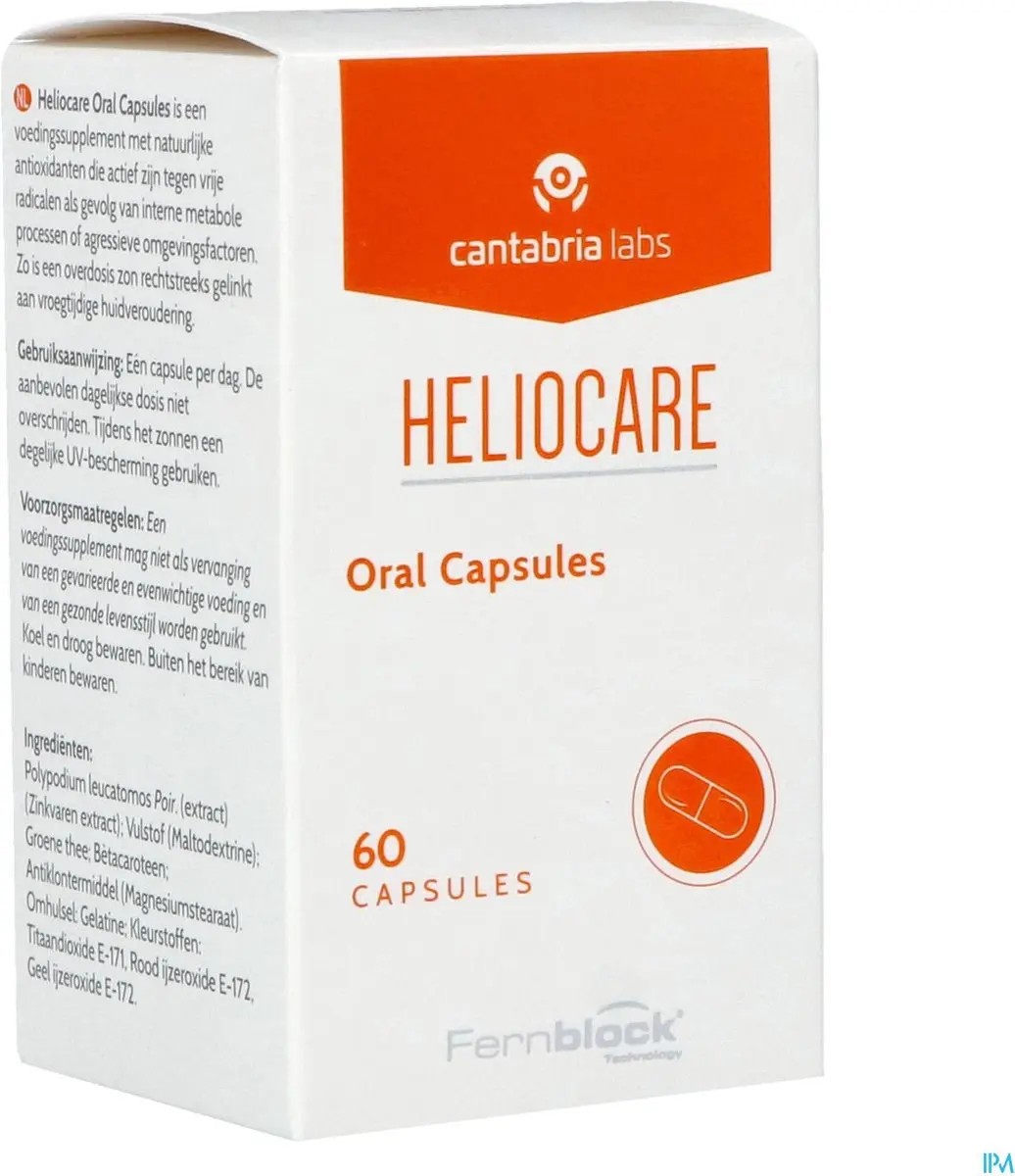 Heliocare Advanced Sun Protection Capsules 72ml - 60 Stuks