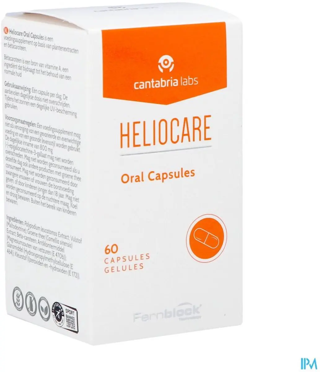 Heliocare Advanced Sun Protection Capsules 72ml - 60 Stuks