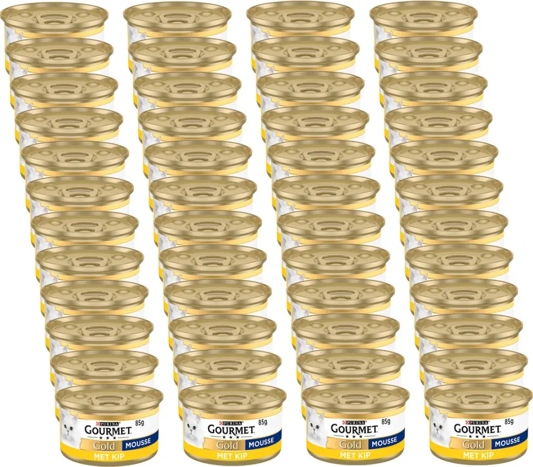 Gourmet Gold Mousse Kattenvoer 85g
