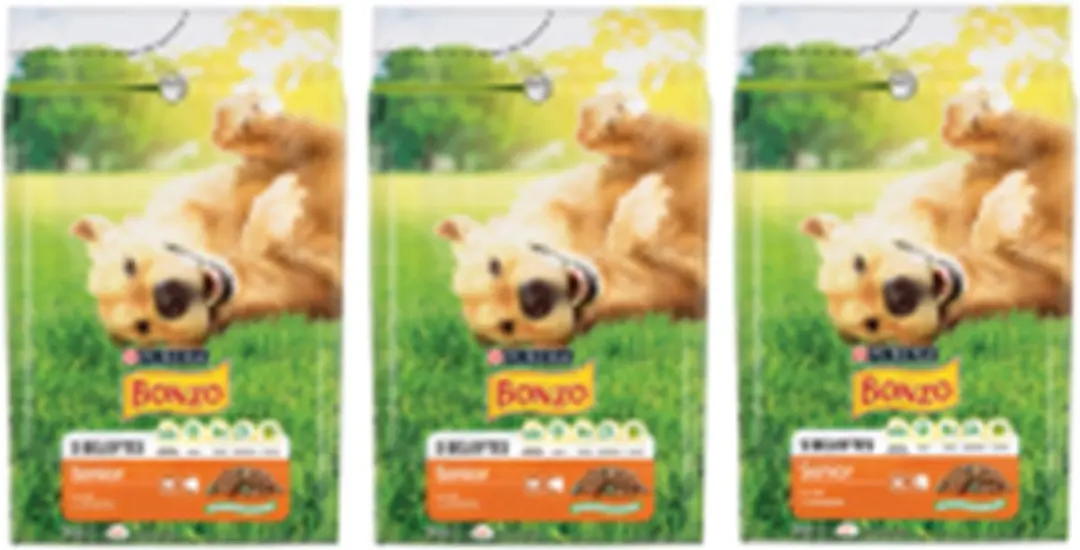 Bonzo Friskies Droogvoer Senior Kip & Groenten 3x3kg