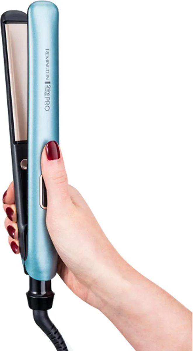 Remington Shine Therapy Pro S9300 Stijltang - 9 standen - Blauw