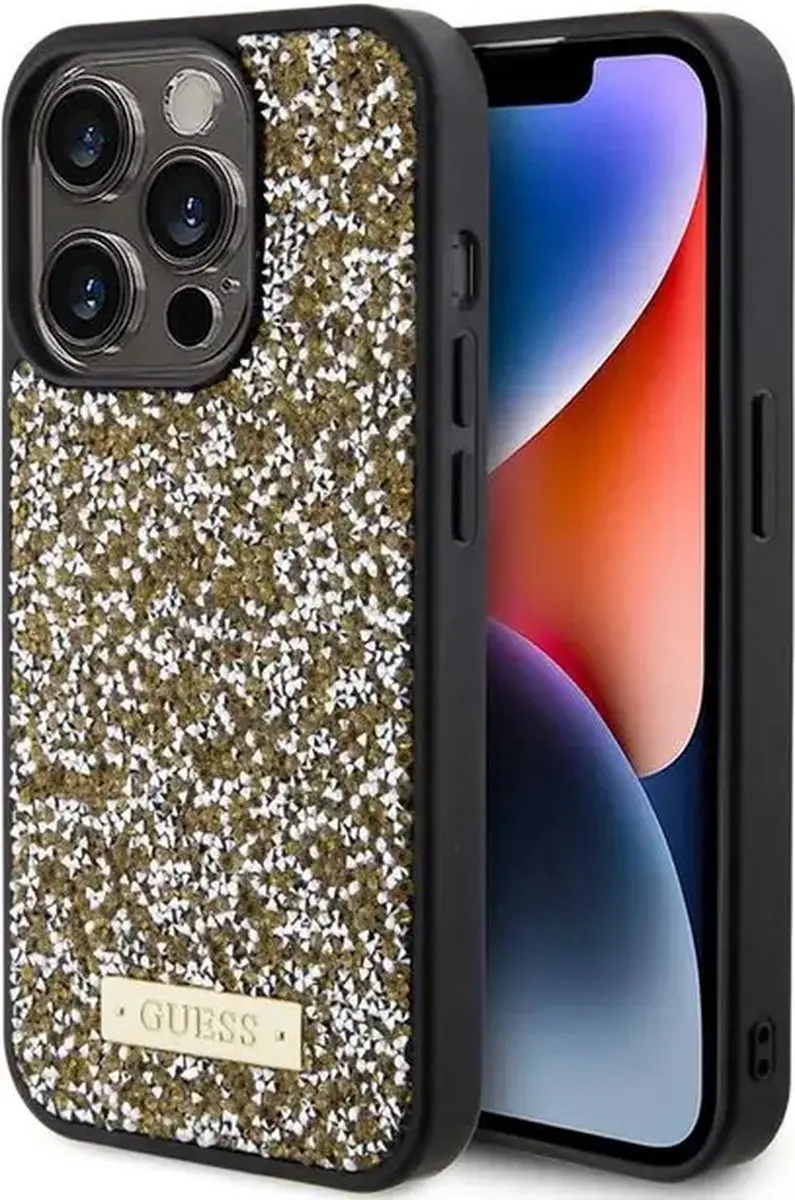 GUESS Rhinestones Back Case
