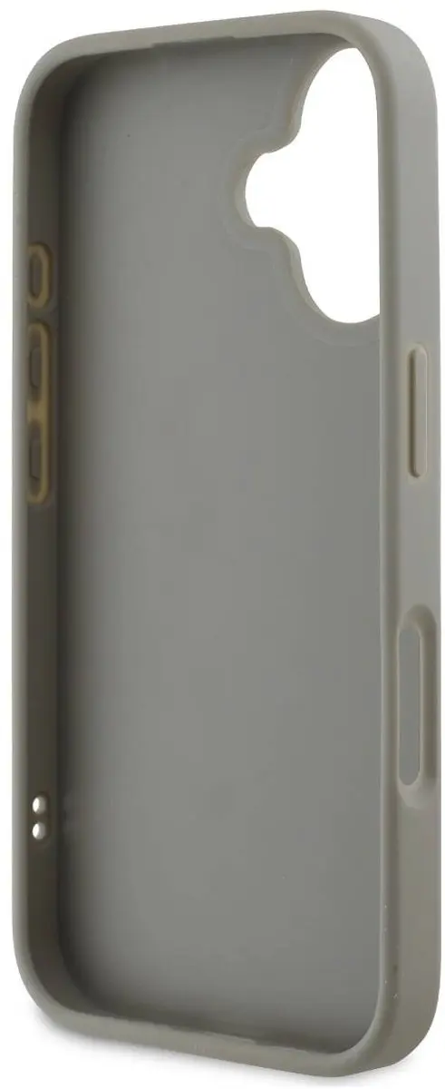 DKNY Hoesje iPhone 16 Plus DKHCP16MPQDSLG - Gewatteerd Grijs