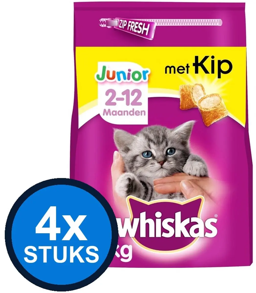 Whiskas Junior Kip 1,9kg