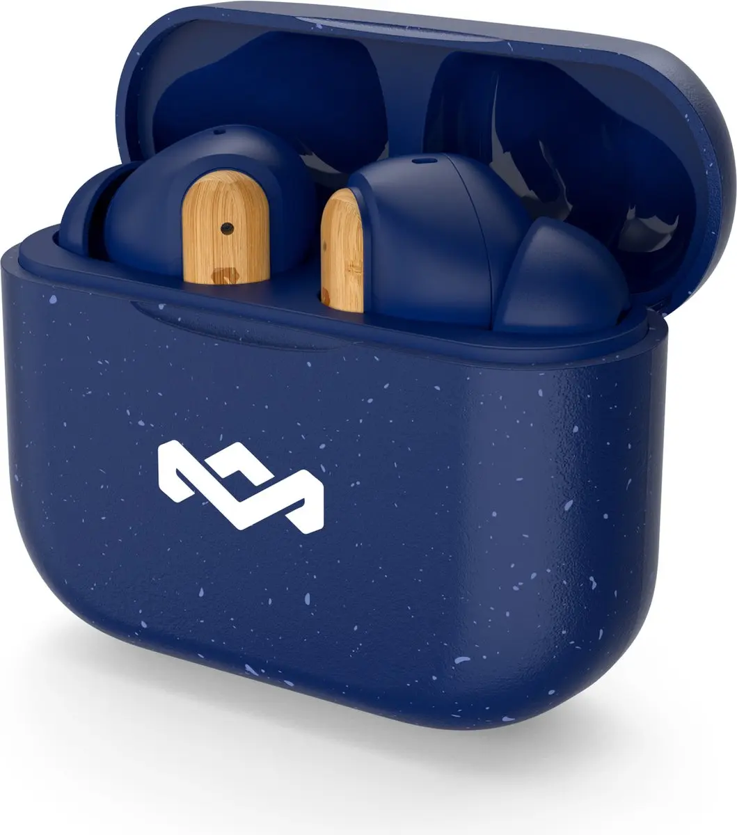 House of Marley Little Bird EM-JE123-BL Draadloze Oordopjes - Blauw