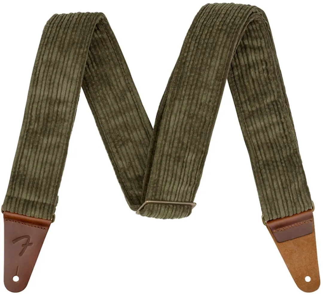 Fender Corduroy Gitaarband Antique Olive