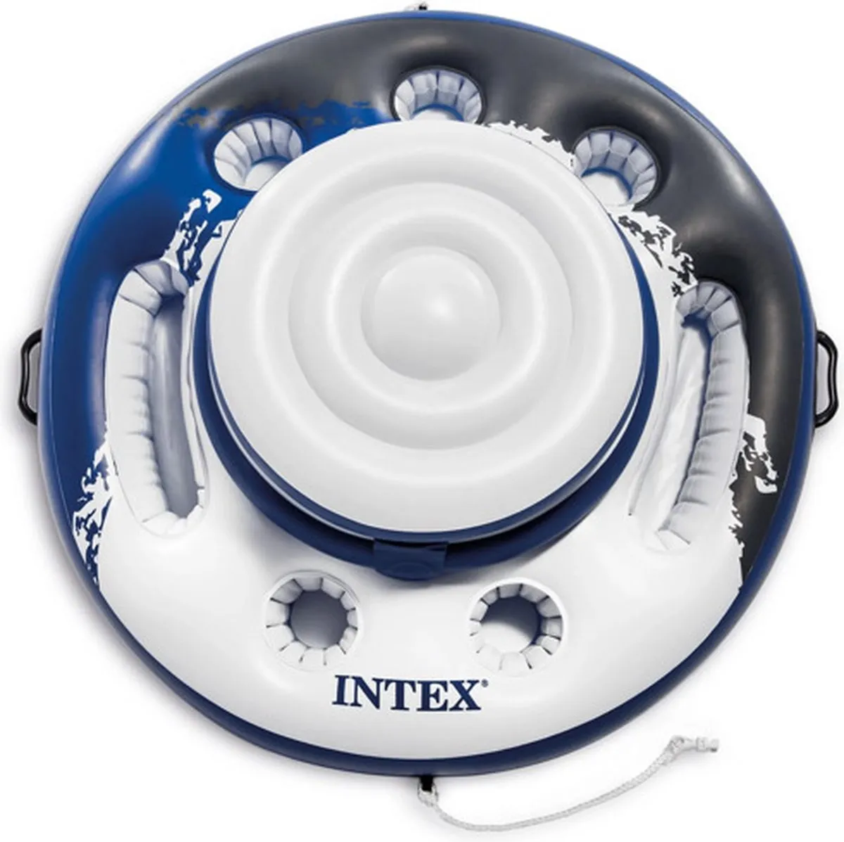 Intex Mega Chill Koelbox 56822NP - 89 cm - Wit/Blauw/Zwart