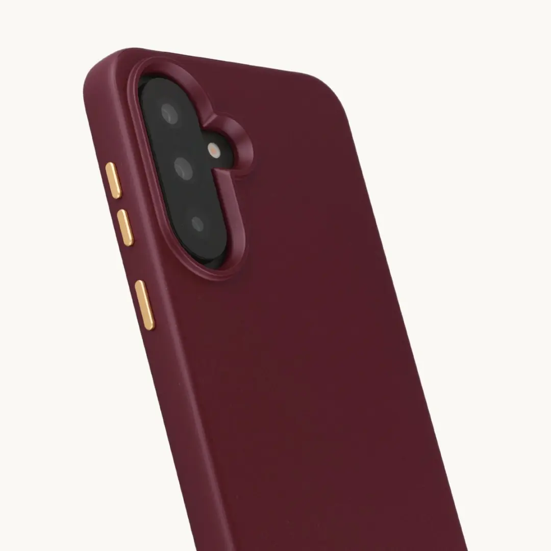 Selencia Hoesje Samsung Galaxy A36/A56 MagSafe - Bold Burgundy