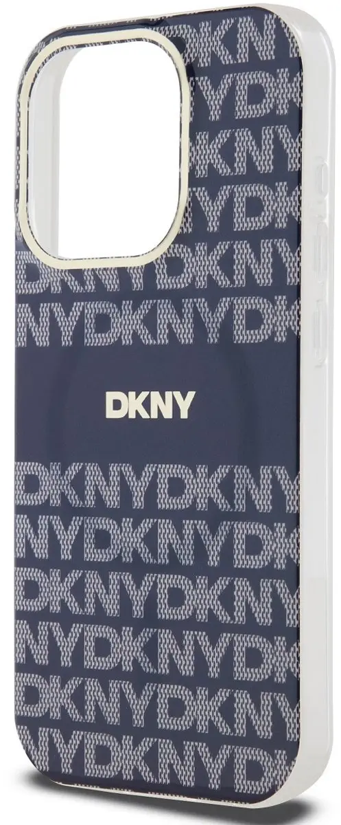 DKNY iPhone 13 Pro Hoesje MagSafe Blauw - DKHMP13LHRHSEB
