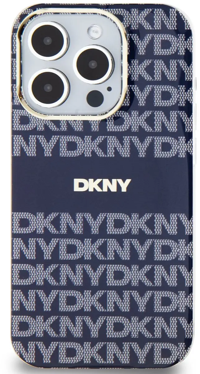 DKNY iPhone 13 Pro Hoesje MagSafe Blauw - DKHMP13LHRHSEB