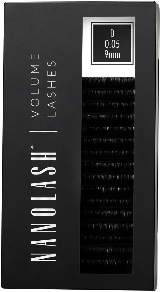 Nanolash Volume Lashes Nepwimpers 0.05D 9mm - 16 Stuks