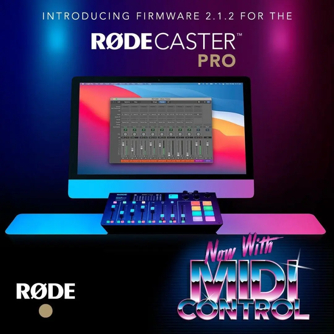 RODE RØDECaster Pro Podcast Studio - 4 Kanalen - Zwart