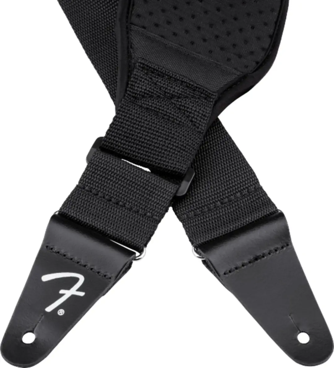 Fender Swell Neoprene Strap 3" Gitaarband - Zwart