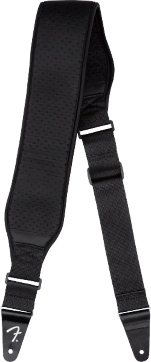 Fender Swell Neoprene Strap 3" Gitaarband - Zwart