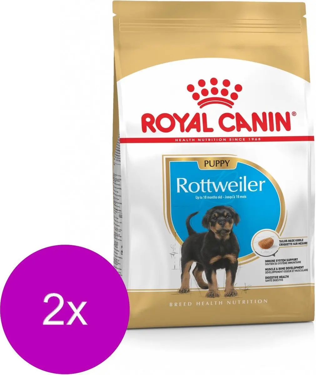 Royal Canin Rottweiler Puppy Hondenvoer - 2x12kg
