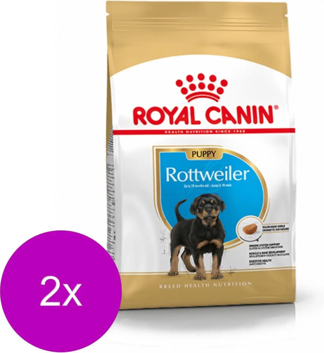 Royal Canin Rottweiler Puppy Hondenvoer - 2x12kg