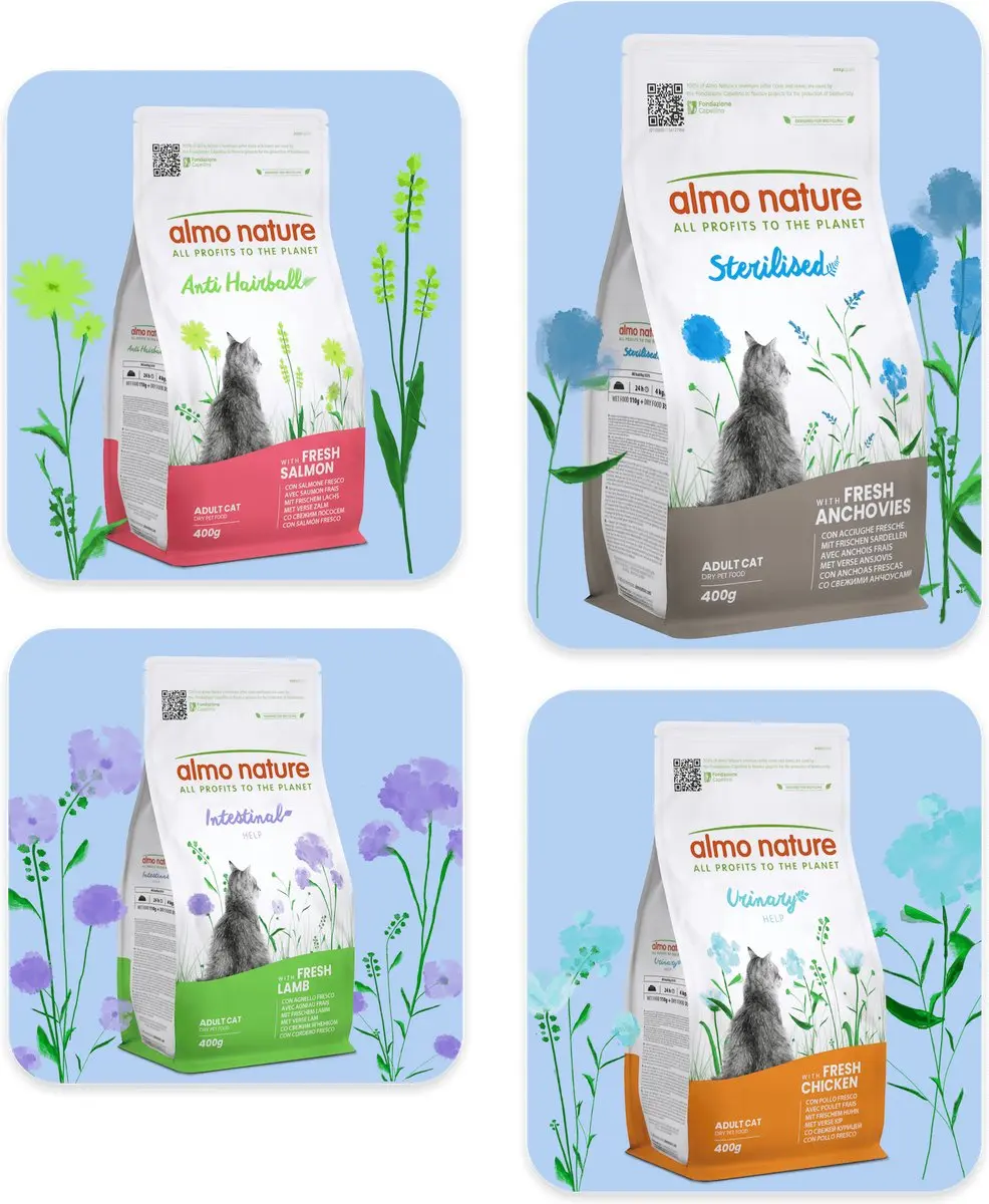 Almo Nature Cat Droogvoer Holistic Kip/Rijst 12kg