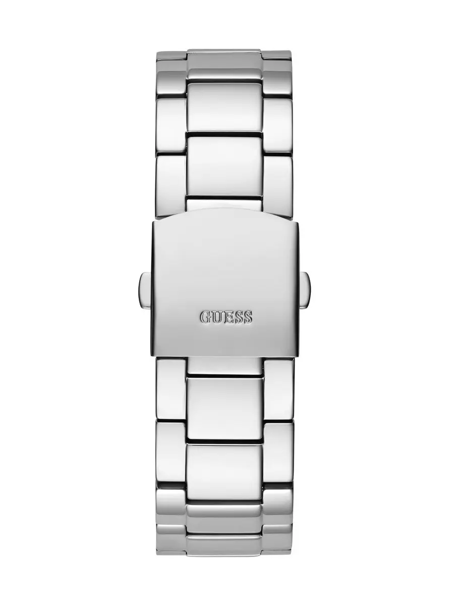 Guess Max Horloge GW0493G1 - Zilver - Roestvrij staal