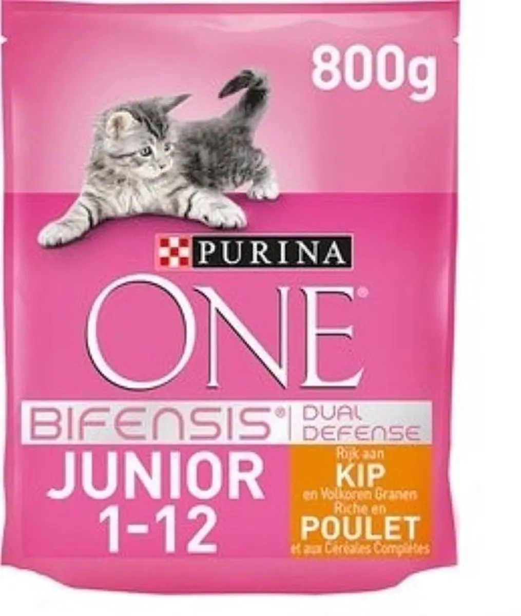 Purina ONE Junior Kattenvoer Kip 800g
