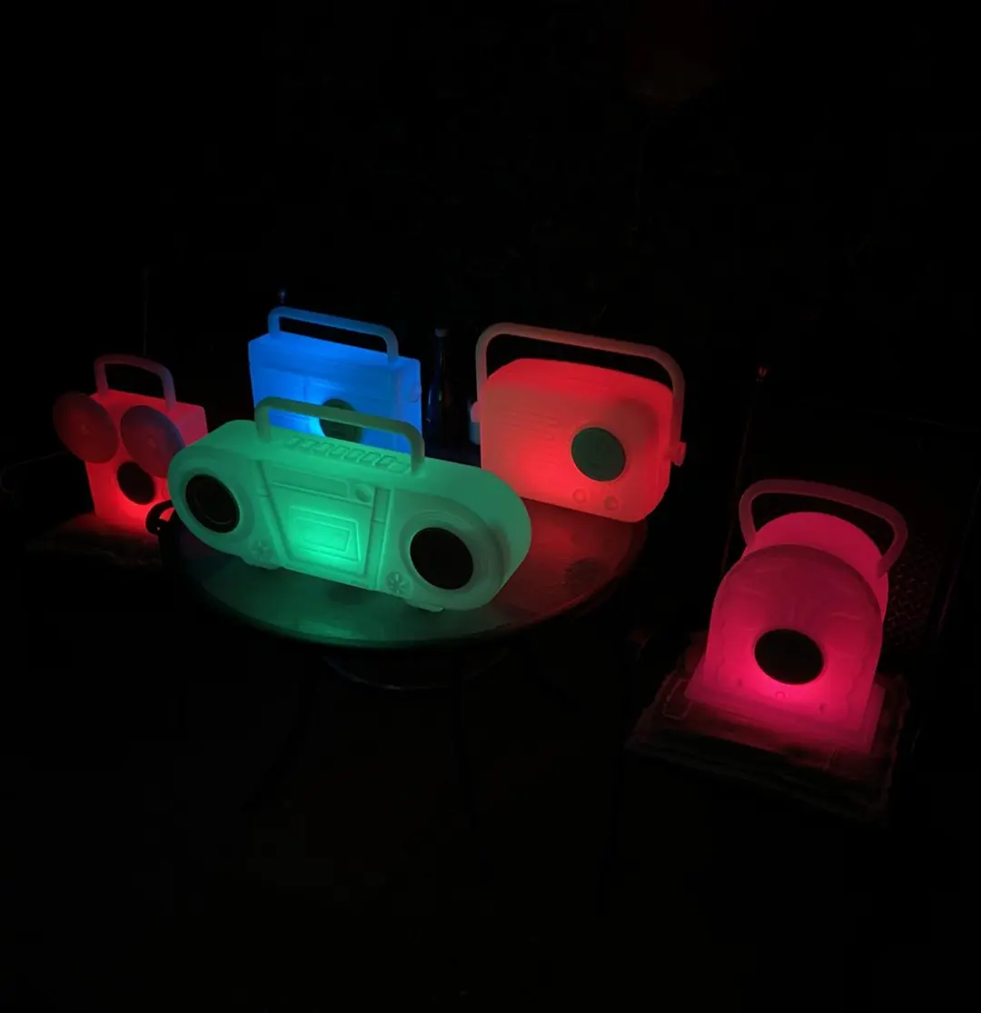 Westinghouse WOSP2101 Draagbare Bluetooth Speaker - 10W - Wit/Rood