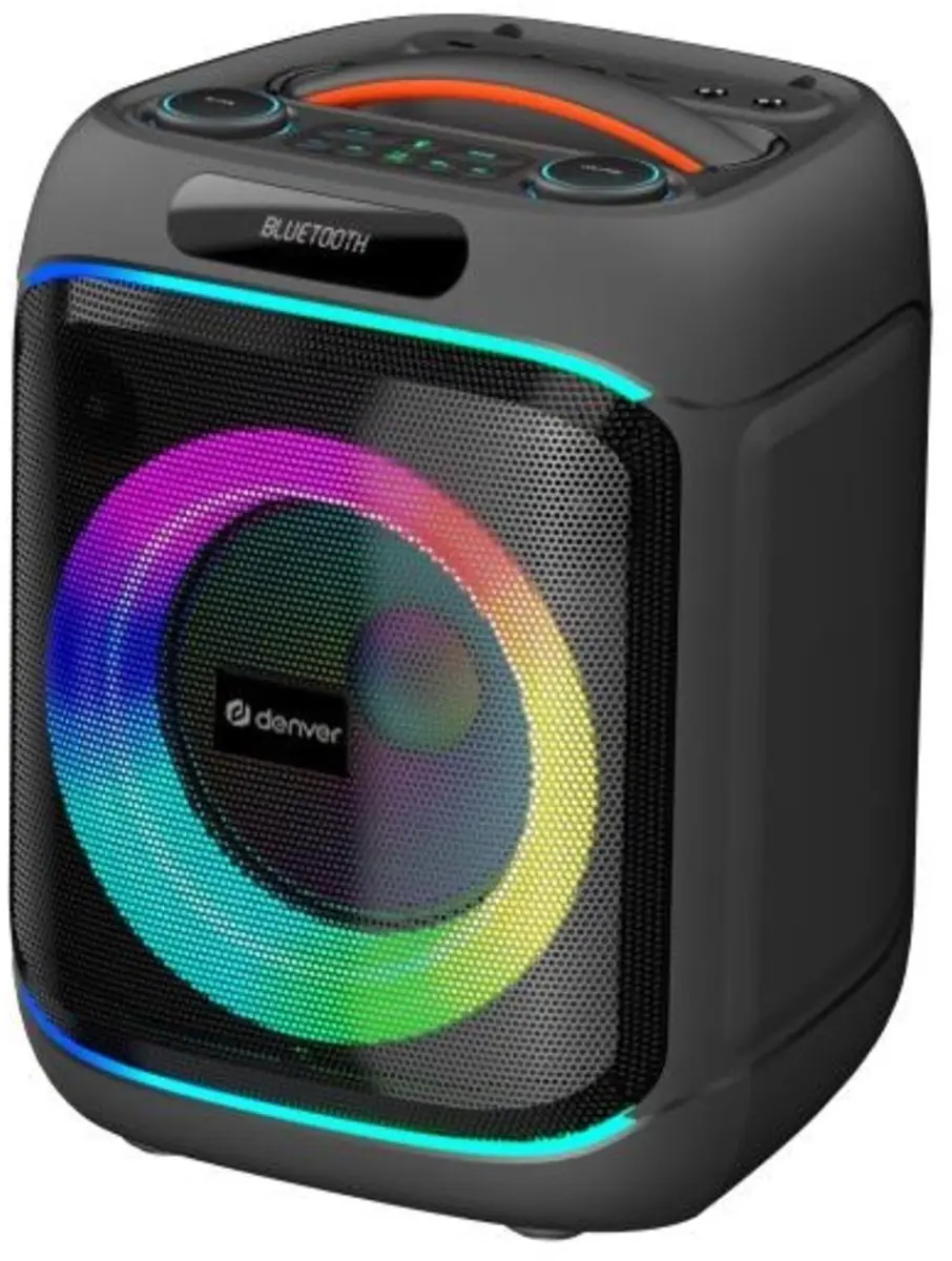 Denver BPS270 Partybox - 400W - 8" Woofer - Zwart