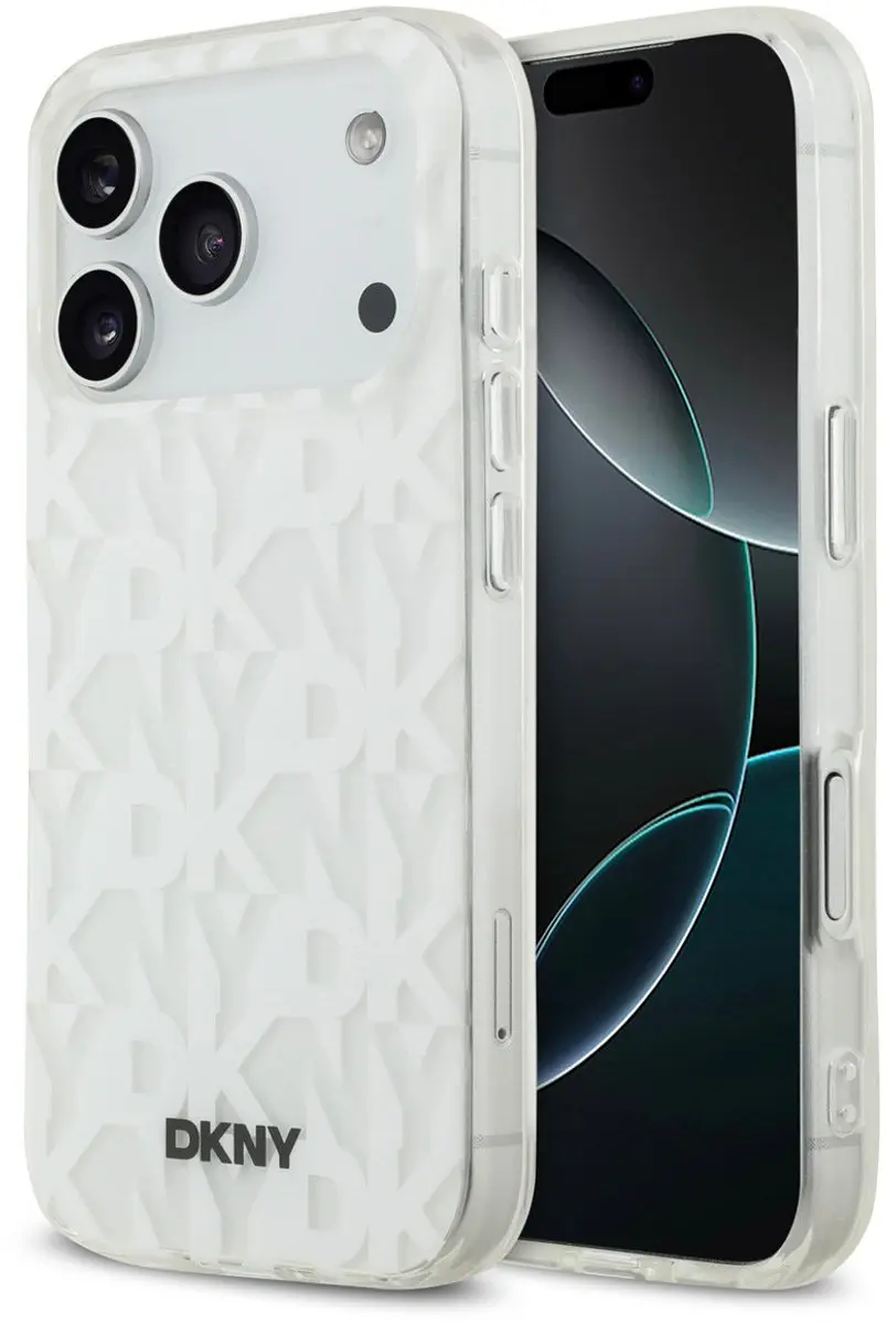 DKNY iPhone 17 Pro Telefoonhoesje - Wit - MPN 3666339546373