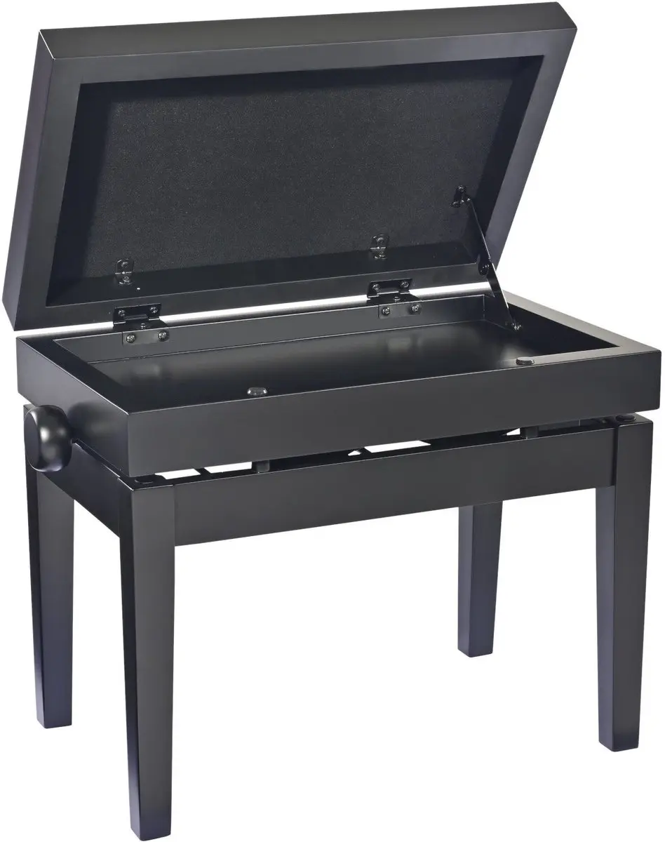 König & Meyer 13955 Piano Bank - Zwart Velours