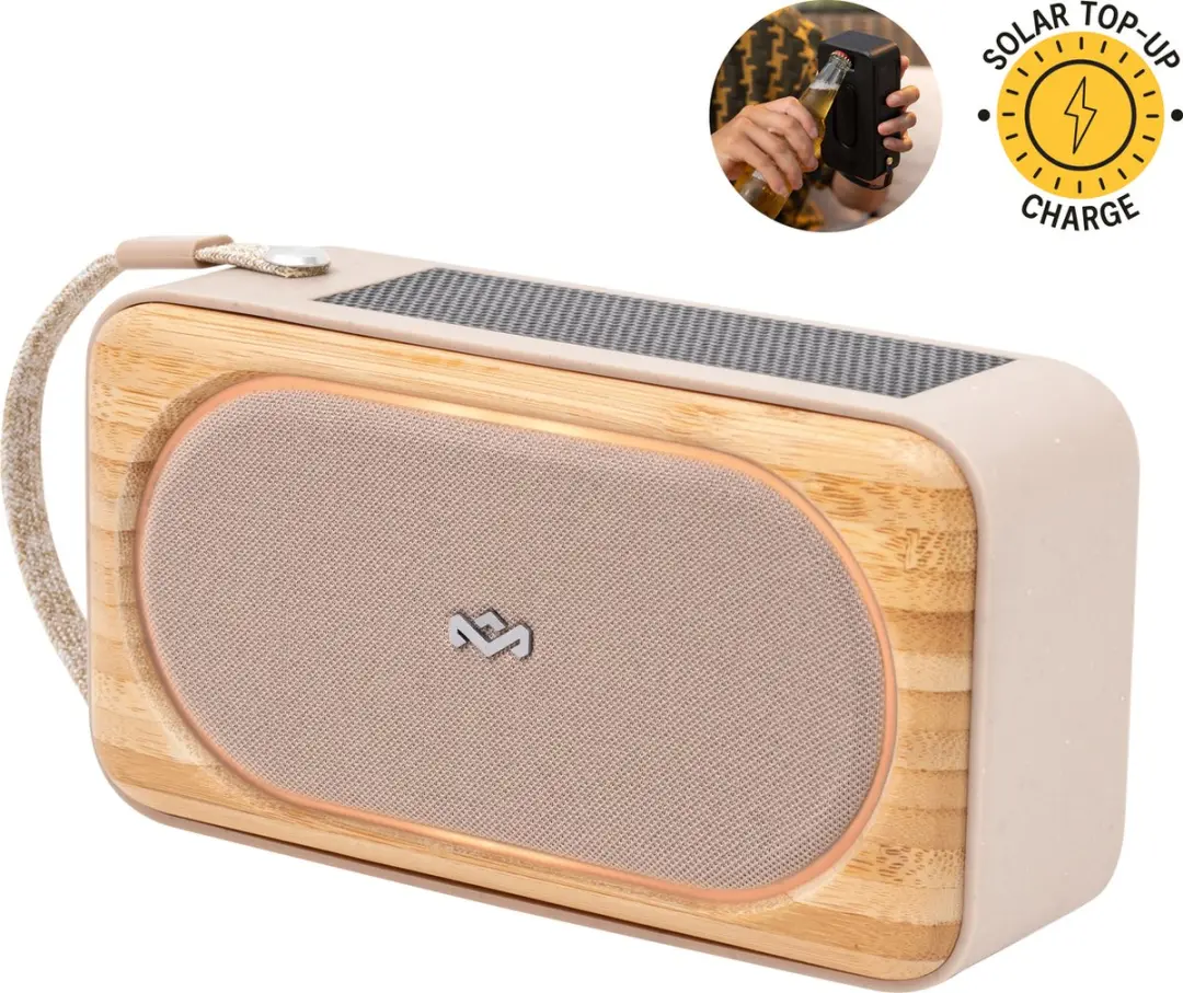 House of Marley Roots Solar EM-JA023-CE Draadloze Speaker - 20W - 19u - Cream