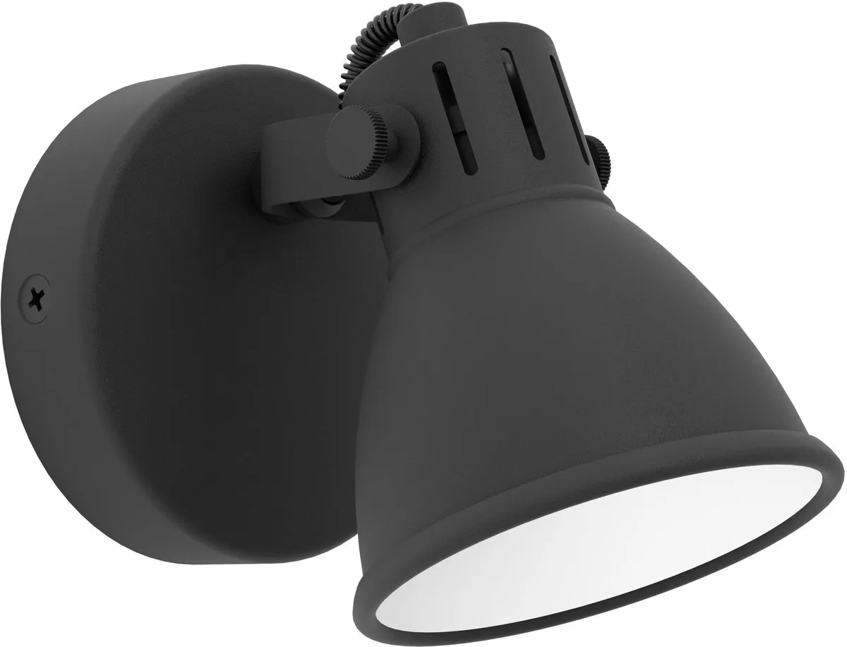 Eglo Seras 2 Spot GU10 - Ø10cm - Zwart