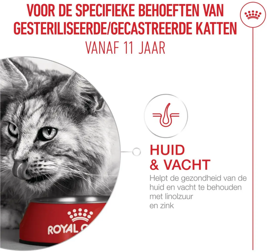 Royal Canin FHN Ageing Kattenvoer 11+ Gesteriliseerd 4kg