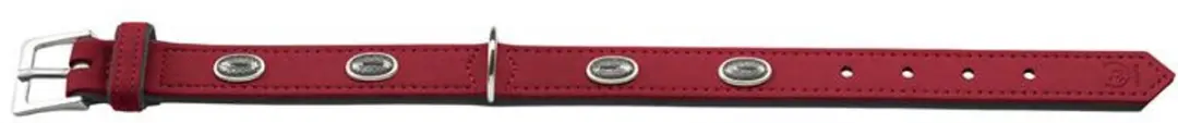 Hunter Hondenhalsband Softie Stone Rood - Maat 50